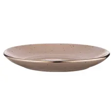 ARDESTO Dessert plate Emilia, 20cm, ceramic, brown 767637175982, 3 image