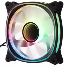Cooler 2E GAMING Case Fan Air Cool X Fan ACF120XB-ARGB, 120mm, 1200rpm, 3pin, 3pin +5VARGB, 20.4dBa, black