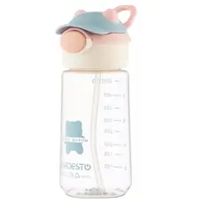 Water bottle Ardesto Bottle Bear 550ml, plastic, pink