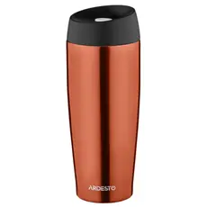 Thermos ARDESTO Travel mug Easy travel 450 ml, orange, s/s