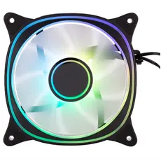Cooler 2E GAMING Case Fan Air Cool X Fan ACF120XB-ARGB, 120mm, 1200rpm, 3pin, 3pin +5VARGB, 20.4dBa, black, 2 image