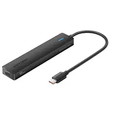 USB Hub Vention CHYBB 5-in-1 USB/USB-C 3.2 10Gbps Hub 0.15m Black