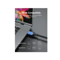 Vention ALGLJ 8K/60Hz HDMI Cable 5m Blue Aluminum, 4 image