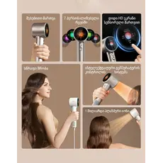 Dreame Hairdryer Grand White (AHG11C) EU, 9 image