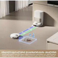 Robot vacuum Dreame Robot Vacuum L50s Pro Ultra White (RLL88HE) EUA, 9 image