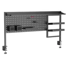 Organizer shelf Vertex VX-PB-01B Clamp-On Multi-Purpose Pegboard Organizer Shelf (for 1200mm Desktops) Black
