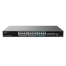 Switch Grandstream GWN7822P, layer 3 Managed Multi-Gigabit Network Switch, 8x 2.5GbE, 16x GbE RJ45 PoE 802.3 af/at, 30W for port 1-16, 60W for port 17-24