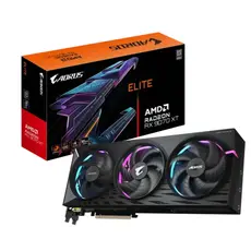 Video Card GIGABYTE VGA PCIE16 RX9070XT 16GB GDDR6 R9070XTAORUS E-16GD, 9 image