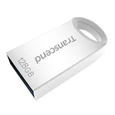 Flash memory Transcend 128GB JetFlash 710, Silver Plating
