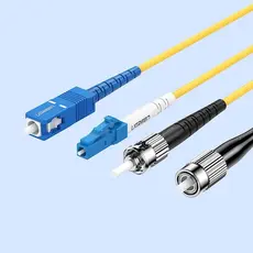 ოპტიკური ქსელის კაბელი UGREEN NW130 (70663) LC/UPC To LC/UPC Simplex Single Mode Fiber Optic Patch Cable 3M, 2 image