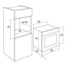 ჩასაშენებელი მიკროტალღური ღუმელი KUPPERSBERG RMW 969 ANT, 4 image
