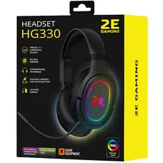 ყურსასმენი 2E HG330 RGB 7.1 (2E-HG330BK-7.1) BLACK, 9 image