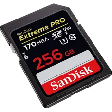 მეხსიერების ბარათი SanDisk 256GB Extreme PRO SD/XC UHS-I Card 200MB/S V30/4K Class 10 SDSDXXD-256G-GN4IN, 3 image