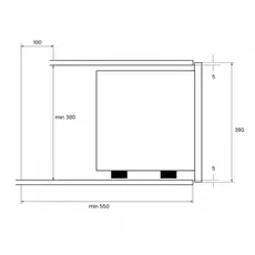 ჩასაშენებელი მიკროტალღური ღუმელი KUPPERSBERG RMW 393 B, 6 image