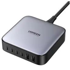 დამტენი UGREEN CD271 (40914), 200W, 4xUSB-C, Type-c, 2xUSB, Space Gray