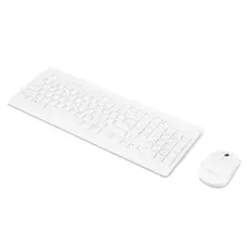 Keyboard and Mouse Lenovo 510 Wireless Combo Keyboard & Mouse White - GX31F38001, 2 image