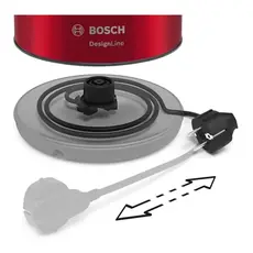 ელექტრო ჩაიდანი BOSCH TWK3P424, 4 image