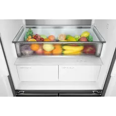 მაცივარი TCL C521CDB, 521L, Energy E, 190x64x83.3, Glass Door, LED Display, Metal Fresh, 12 image