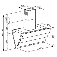 გამწოვი KUPPERSBERG RAMZ 90 B, 4 image