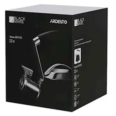 ჩაიდანი Ardesto Black Mars, 1.8 l, black, stainless steel, 3 image