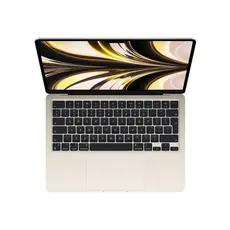 Notebook Apple 13-inch MacBook Air: Apple M2 chip with 8-core CPU and 8-core GPU, 16GB, 256GB - Starlight, Model A2681, 2 image