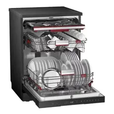 ჭურჭლის სარეცხი მანქანა Toshiba DW-14F6(B)-CIS FS 84.5x60x60 Prog 8 Set 14 Black, 3 image