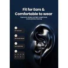ყურსასმენი UGREEN EP105 (35754), In-Ear Headphones, Wired, USB-C, Black, 3 image
