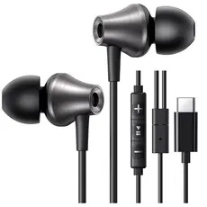 ყურსასმენი UGREEN EP105 (35754), In-Ear Headphones, Wired, USB-C, Black
