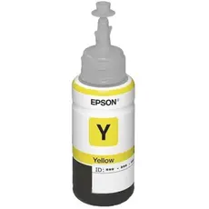 Cartridge Epson L800 Yellow ink bottle 70ml (10 x 15 - 1800 Photo Pages) C13T67344A, 2 image