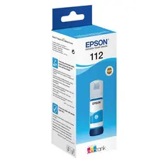 კარტრიჯის მელანი Epson EcoTank 112 I/C (C) L65**/L15*** Cyan Bottle, 2 image