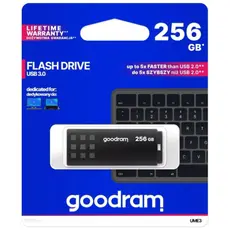 ფლეშ მეხსიერება Flash Goodram 256GB UME3 BLACK USB 3.2 Gen 1, 3 image