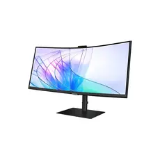 მონიტორი Samsung ViewFinity S6 LS34C650VAIXCI 34" WQHD 3440x1440 VA 5ms 100Hz 5 MP camera, Speakers Black, 4 image