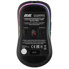 მაუსი 2E 2E-MG270UB-WL, Wireless, RGB, 2.4G, Bluetooth, Gaming Mouse, Black, 4 image