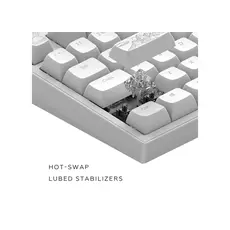 კლავიატურა Dark Project ALU Terra Nostra White - Wired Gaming Keyboard (ANSI), 4 image