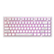 კლავიატურა Dark Project ALU Terra Nostra White - Wired Gaming Keyboard (ANSI)