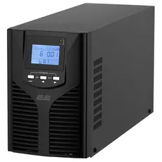 უწყვეტი კვების წყარო 2E 2E-OD2000 Online, 2000VA, LCD, RS-232, USB, Black