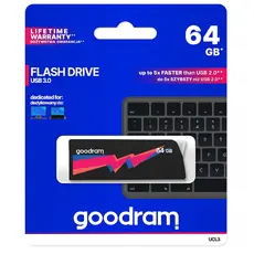 ფლეშ მეხსიერება Flash Goodram UCL3-0640K0R11 64GB, 4 image