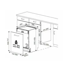 Dishwasher Beko BDIN3630, 5 image