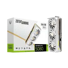 ვიდეო დაფა Zotac GAMING GeForce RTX5080 SOLID OC White Edition 16GB 256-Bit GDDR7 - ZT-B50800Q-10P