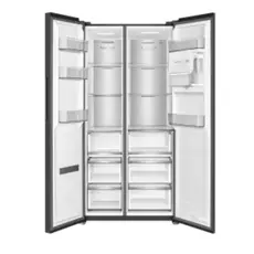 მაცივარი TCL C521CDIB FREE BUILT-IN, 521L, Energy E, 190x64x83.3, LED Display, Metal Fresh. Icy Blue glass, 3 image