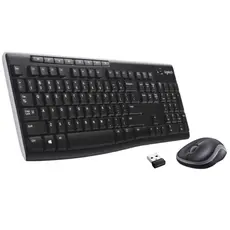Keyboard and mouse LOGITECH MK270 Wireless Combo - BLACK - RUS