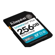 Kingston Canvas Go Plus 256GB SD Card | Up to 200MB/s | Class 10, UHS-I, U3, V30 | SDG4/256GB, 2 image