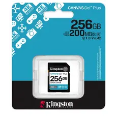 Kingston Canvas Go Plus 256GB SD Card | Up to 200MB/s | Class 10, UHS-I, U3, V30 | SDG4/256GB, 3 image