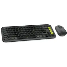 კლავიატურა და მაუსი LOGITECH POP ICON COMBO - GRAPHITE - US INT'L - BT  - INTNL-973, 2 image