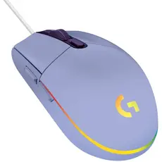 მაუსი LOGITECH G203 LIGHTSYNC Corded Gaming Mouse - LILAC - USB, 3 image