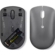 მაუსი Lenovo 400 USB-C Wireless Compact Mouse Grey, 3 image