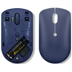 მაუსი Lenovo 400 USB-C Wireless Compact Mouse Blue, 2 image