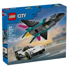 LEGO Constructor City Jet vs. Car