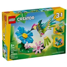 LEGO Constructor Creator Wild Animals: Colorful Hummingbird