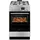 გაზქურა Electrolux LKK560222X, 4Gas, Oven, Black/Silver